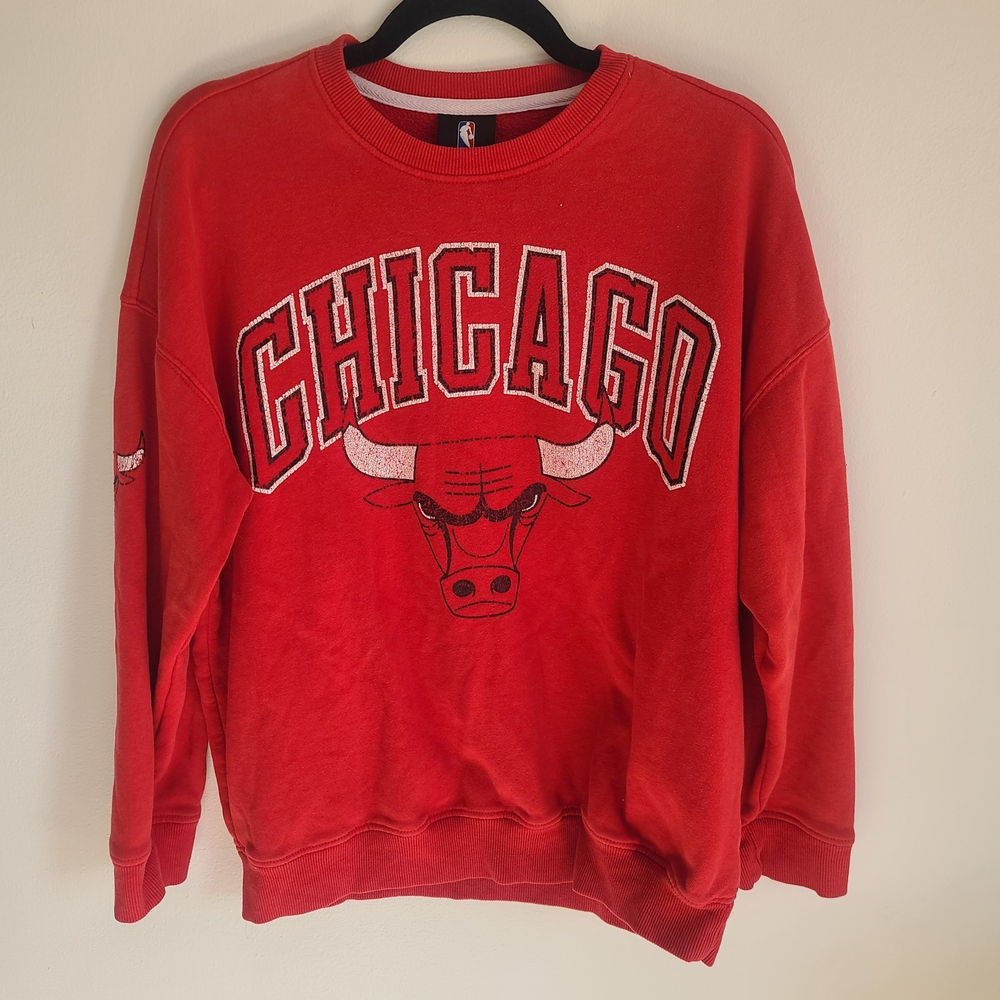 Vintage Chicago Bulls Red Sweatshirt